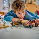 LEGO® NINJAGO® 71864 - Kai és Cole kombinálható járművei