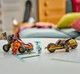 LEGO® NINJAGO® 71864 - Kai és Cole kombinálható járművei