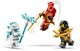 LEGO® NINJAGO® 71864 - Kai és Cole kombinálható járművei