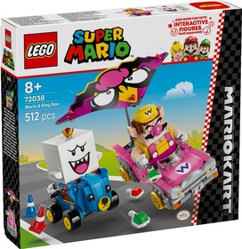 LEGO® Super Mario 72038 - Mario Kart™ – Wario és King Boo