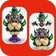 LEGO® Super Mario 72042 - Prince Florian és Castle Bowser