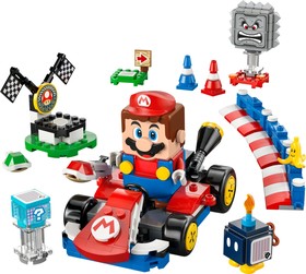 LEGO® Super Mario 72043 - Mario Kart™ – Interaktív LEGO® Mario™ és Standard Kart