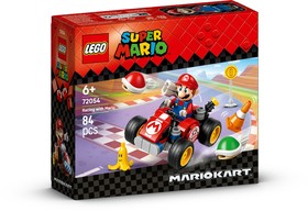 LEGO® Super Mario 72054 - Mario Kart™ – Mario versenye