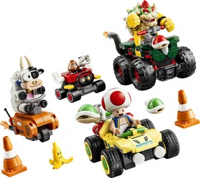 LEGO® Super Mario 72058 - Mario Kart™ – Bowser dübörgő versenye