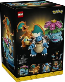 LEGO® Pokémon 72153 - Venusaur, Charizard és Blastoise