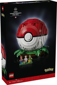 LEGO® Pokémon 72154 - Ikonikus Trénerpillanatok Pokélabda