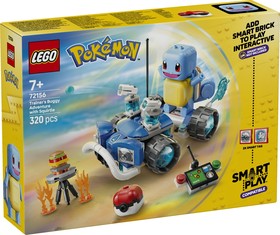 LEGO® Pokémon 72156 - SMART Play™: A pokémonedző homokfutós kalandja Squirtle-lel