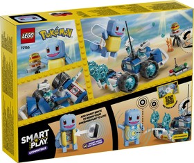 LEGO® Pokémon 72156 - SMART Play™: A pokémonedző homokfutós kalandja Squirtle-lel