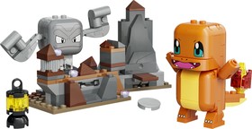 LEGO® Pokémon 72157 - SMART Play™: Charmander és Geodude összecsapása a barlangban