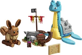 LEGO® Pokémon 72162 - SMART Play™: Kincsvadászat Eevee-vel és Laprasszal
