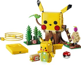 LEGO® Pokémon 72164 - SMART Play™: Tréning Pikachu lombházánál