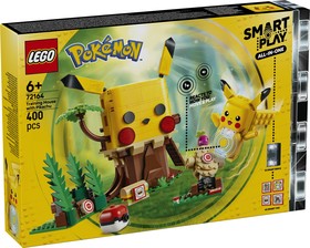 LEGO® Pokémon 72164 - SMART Play™: Tréning Pikachu lombházánál