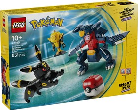 LEGO® Pokémon 72165 - SMART Play™: Umbreon és Garchomp bajnoki csatája