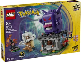 LEGO® Pokémon 72166 - SMART Play™: Cubone és Gengar hátborzongató leszámolása