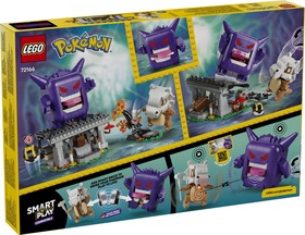 LEGO® Pokémon 72166 - SMART Play™: Cubone és Gengar hátborzongató leszámolása