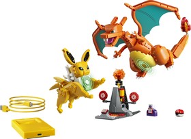 LEGO® Pokémon 72167 - SMART Play™: Charizard és Jolteon végső csatája
