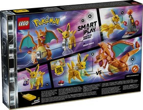 LEGO® Pokémon 72167 - SMART Play™: Charizard és Jolteon végső csatája