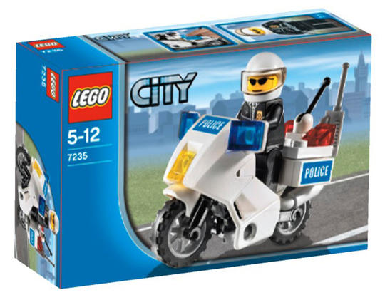 LEGO® City 7235 - Rendőrmotoros