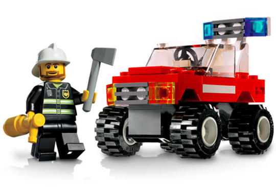 LEGO® City 7241 - Tűzoltó parancsnoki autó