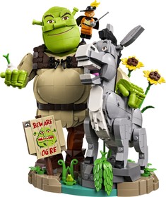 LEGO® Shrek 72423 - Shrek Szamár és Csizmás Kandúr