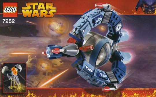 LEGO® Star Wars™ gyűjtői készletek 7252 - Droid Tri-Fighter