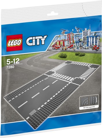 LEGO® City 7280 - Egyenes út és kereszteződés