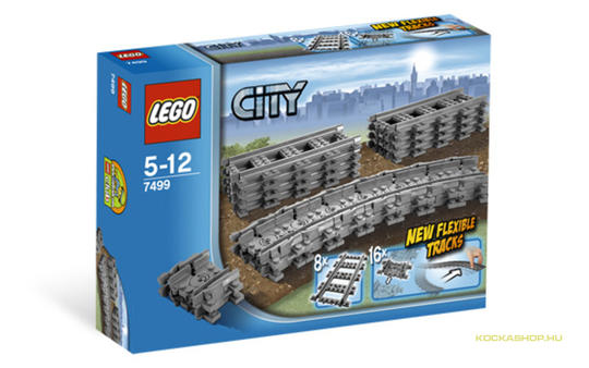 LEGO® Sérült doboz 7499s - Rugalmas sínek (Sérült doboz)