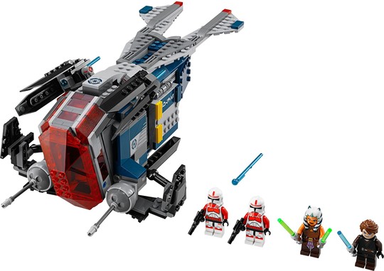LEGO® Star Wars™ gyűjtői készletek 75046 - Coruscant rendőrségi hadihajó