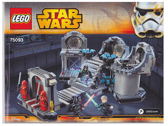 LEGO® Alkatrészek (Pick a Brick) 75093-1 - 75093-as Star Wars Készlet Útmutatója