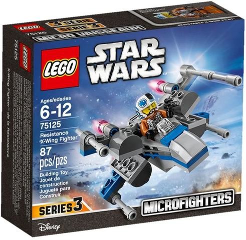 LEGO® Sérült doboz 75125s - Ellenállás oldali X-szárnyú vadászgép™ - Sérült dobozos