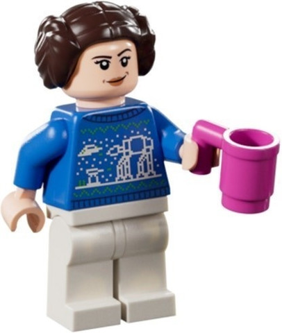 LEGO® Minifigurák 75395-3 - Advent Calendar 2024, Star Wars (Day 2) - Holiday Princess Leia