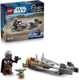 A Mandalóri és Grogu speeder bike-ja