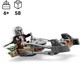 LEGO® Star Wars™ 75436 - A Mandalóri és Grogu speeder bike-ja
