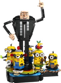 LEGO® Minions® 75582 - Kocka Gru és minyonok