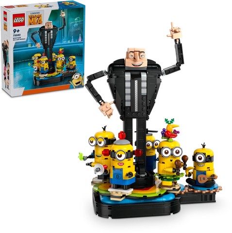 LEGO® Minions® 75582 - Kocka Gru és minyonok