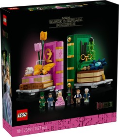 LEGO® Wicked 75691 - Glinda és Elphaba könyvtámasz