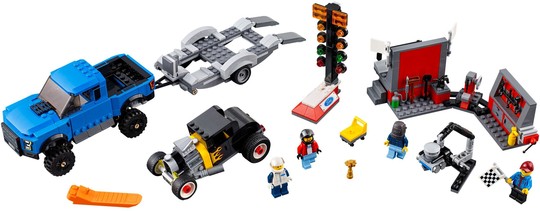 LEGO® Speed Champions 75875 - Ford F-150 Raptor és Ford Model A Hot Rod