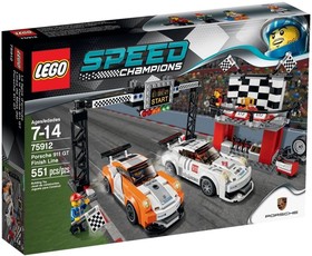 LEGO® Speed Champions 75912 - Porsche 911 GT célvonal