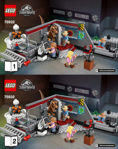 LEGO® Alkatrészek (Pick a Brick) 75932inst - A 75932-es készlet építési útmutatója