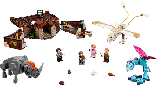 LEGO® Harry Potter™ 75952 - Göthe bőröndje a varázslatos lényekkel