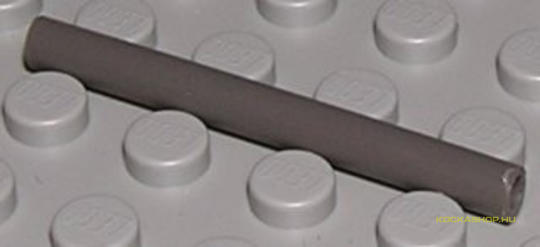 LEGO® Alkatrészek (Pick a Brick) 75c0410 - Sötétszürke Fekete Kábel 32Mm