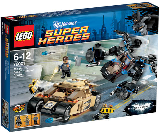 LEGO® Sérült doboz 76001s - Batman Bane ellen: Tumbler üldözés(Sérült doboz)