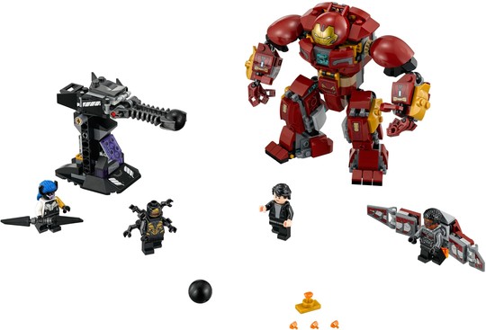 LEGO® Super Heroes 76104 - Hulkbuster összecsapás