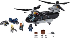 LEGO® Super Heroes 76162 - A Fekete Özvegy helikopteres üldözése