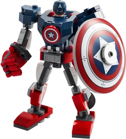 LEGO® Super Heroes 76168 - Amerika Kapitány páncélozott robotja