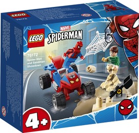 LEGO® Super Heroes 76172 - Pókember és Sandman leszámolása
