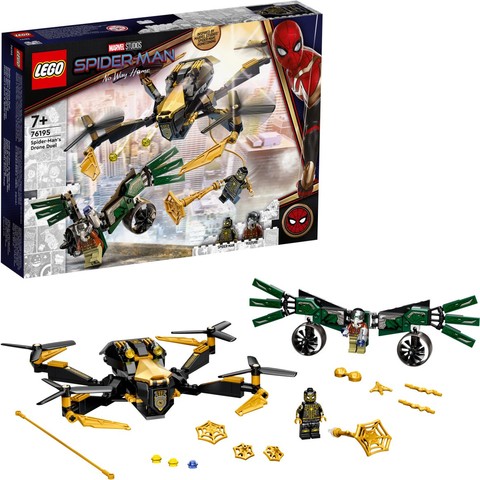 LEGO® Super Heroes 76195 - Pókember drónpárbaja