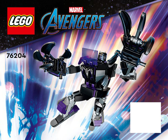 LEGO® Alkatrészek (Pick a Brick) 76204inst - 76204-es készlet összeépítési útmutatója