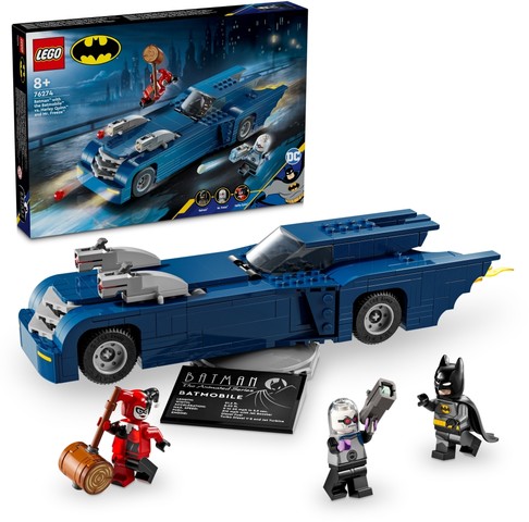 LEGO® Super Heroes 76274 - Batman™ és a Batmobile™ vs. Harley Quinn™ és Mr. Freeze™