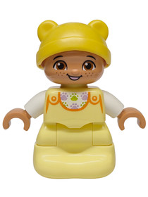 Világossárga baba